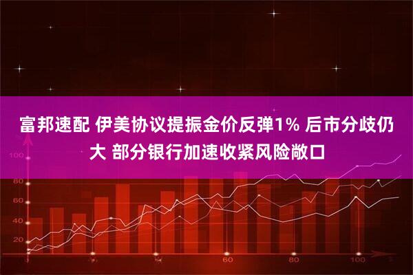 富邦速配 伊美协议提振金价反弹1% 后市分歧仍大 部分银行加速收紧风险敞口